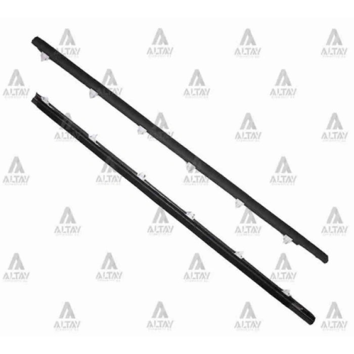 Cam Sıyırıcı Accent Ön Kapı 2000-2006 Sol (Oem) (1 Adet) (Oem No: 82210-25000)