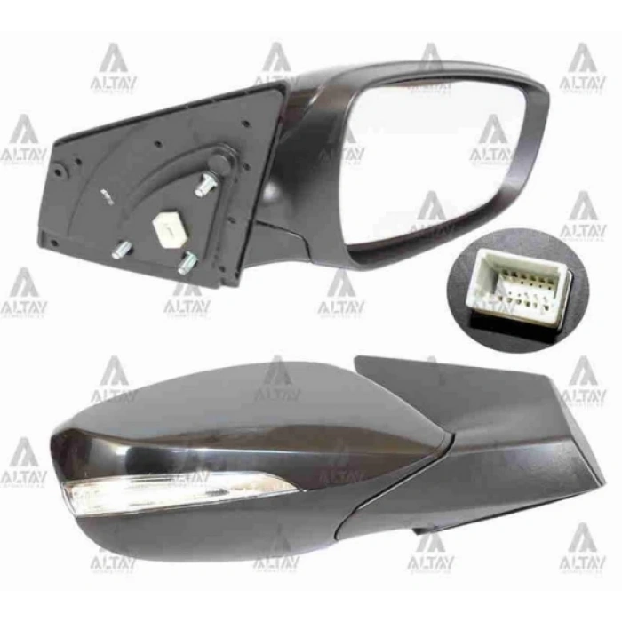 Hyundai Elantra 2011-2016 Dış Dikiz Aynası Elektrikli Sinyalli Isıtmalı Sağ (Oem No:87620-3X160) (Adet)