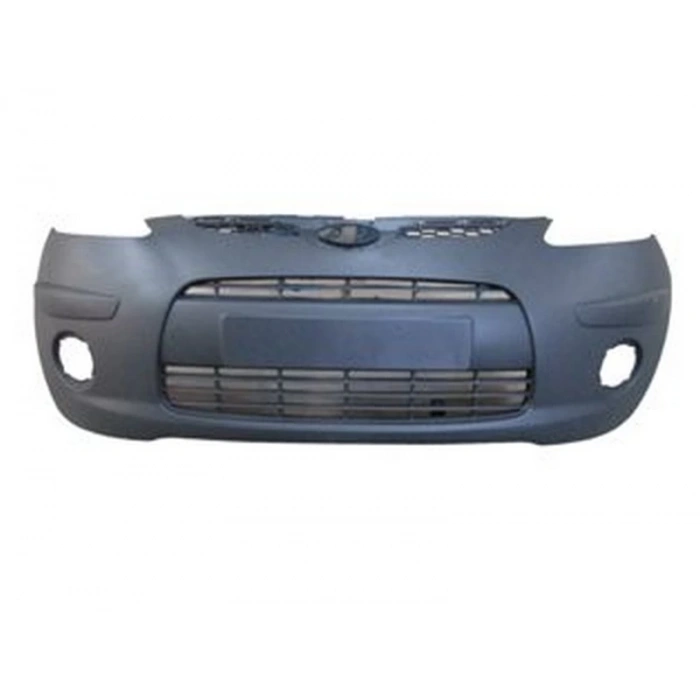 2008-2011 Hyundai I10 Ön Tampon Siyah (Sis Delikli-Kendinden Bantlı-Çeki Demiri Kapaklı My) (Adet) (Oem No:865120X000)