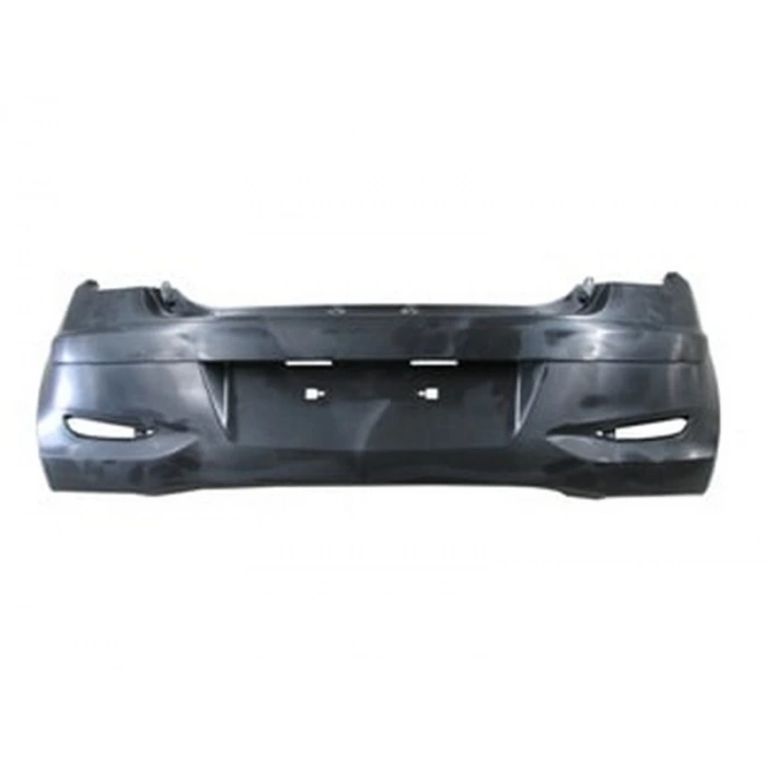 Hyundai İ10 2011-2012 Arka Tampon Siyah (Reflektör Delikli) (Adet) (Oem No:866110X220)