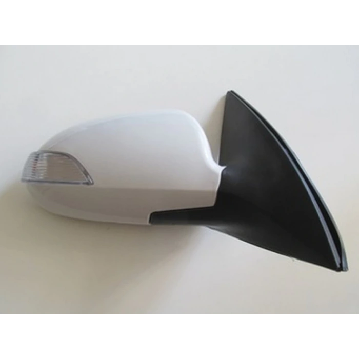Hyundai İ30 2007-2012 Kapı Aynası Sağ Elektrikli - Sinyalli - Beyaz Kapaklı(Sinyali Kısa Tip)(5 Fiş Li)(Fame (Adet) (Oem No:876202C120)