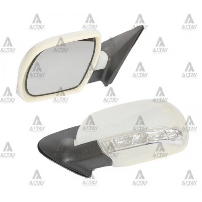 Hyundai Santa Fe 2006-2012 Dış Dikiz Aynası Elektrikli Sinyalli Sol (1 Adet) (Oem No: 87610-2B600)
