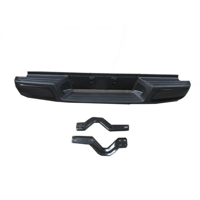 2007-2012 Isuzu D Max Pıck Up Arka Tampon Siyah (Plaka Lambalı (Bağlantı Sacları İle Birlikte) Fpı) (Oem No:5867017530)