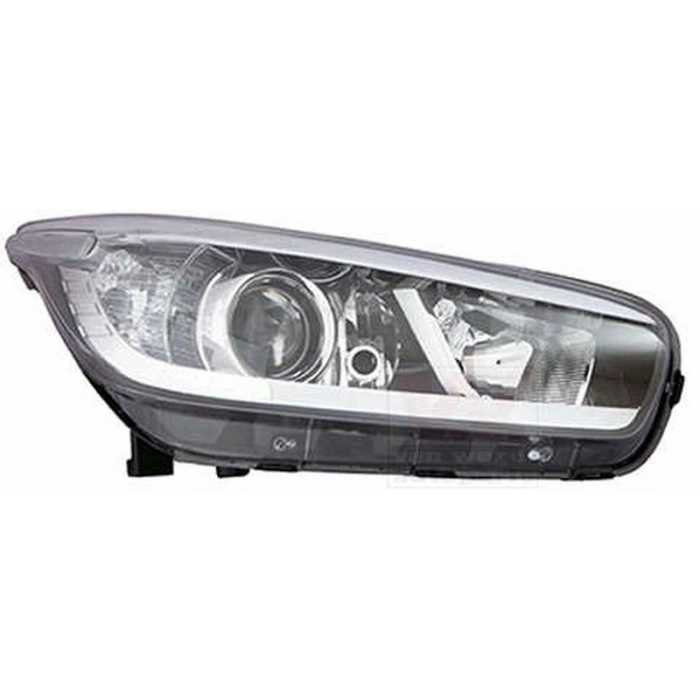 Ceed 2012  Far Sağ Elektrikli   Siyah   Motorlu   H7 H7 H7 Py21W 5W   Far Seviye Ayarlamalı Ve Viraj Lambalı (Oem No:92102A2000)