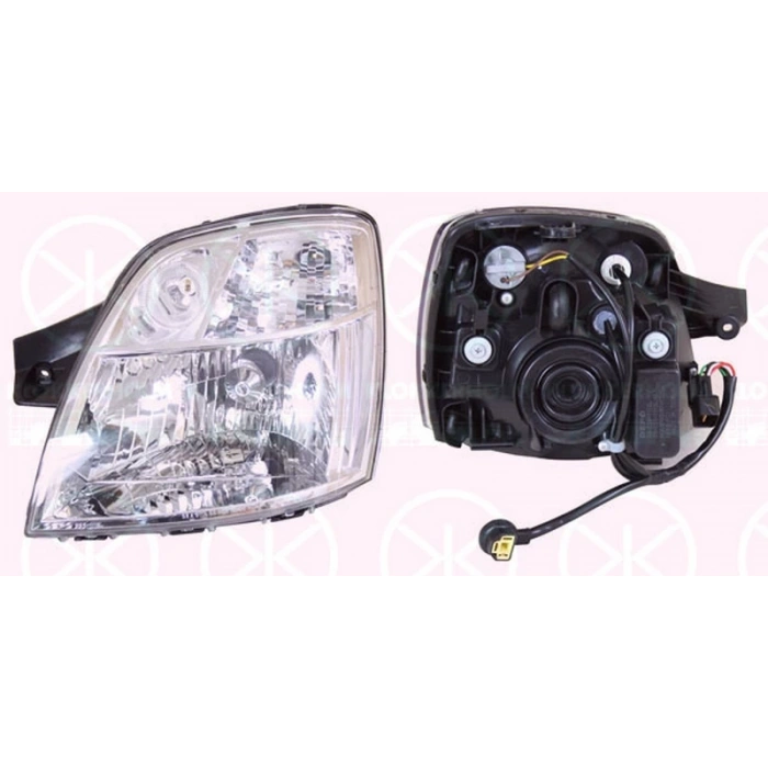 Picanto 2004 2007 Far Sağ Motoru Üzerinde   H4 Py21W W5W (Oem No:9210207000)