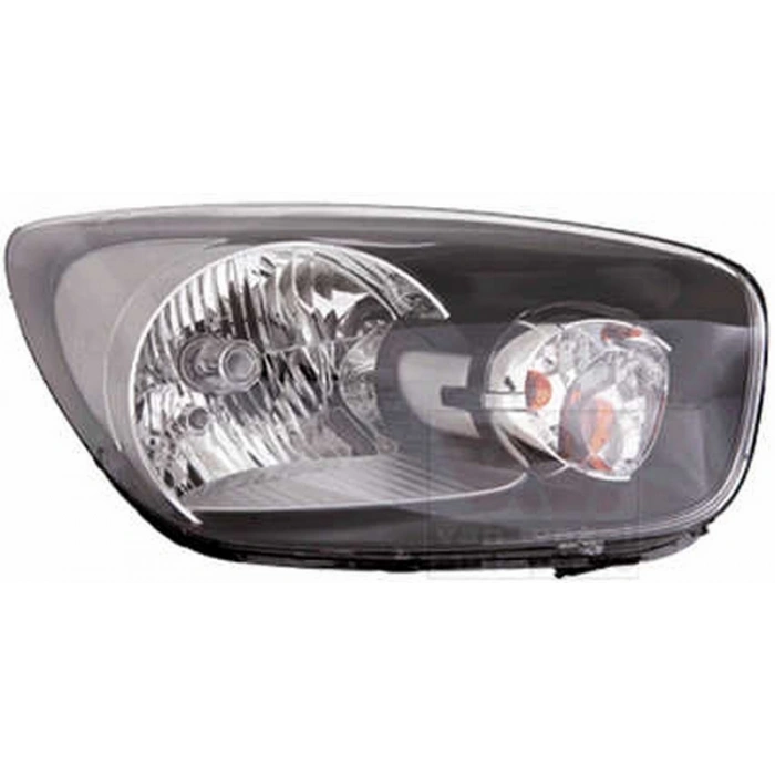 Picanto 2011  Far Sağ (Motoru Üzerinde Degıl)   H4 Py21W W5W (Sıyah) (Oem No:921021Y010)