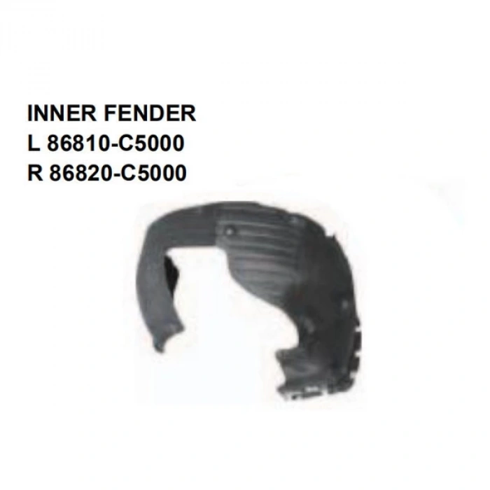 Kia Sorento 2015-2019 Çamurluk Davlumbazı Sol (Oem No:86810-C5000) (Adet)