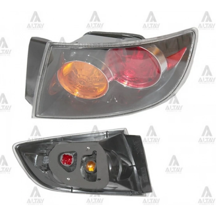 Stop Lambası Mazda-3 2003-2005 Sedan Şeffaf Dış Sol (1 Adet) (Oem No: Bn9A-51-160E)