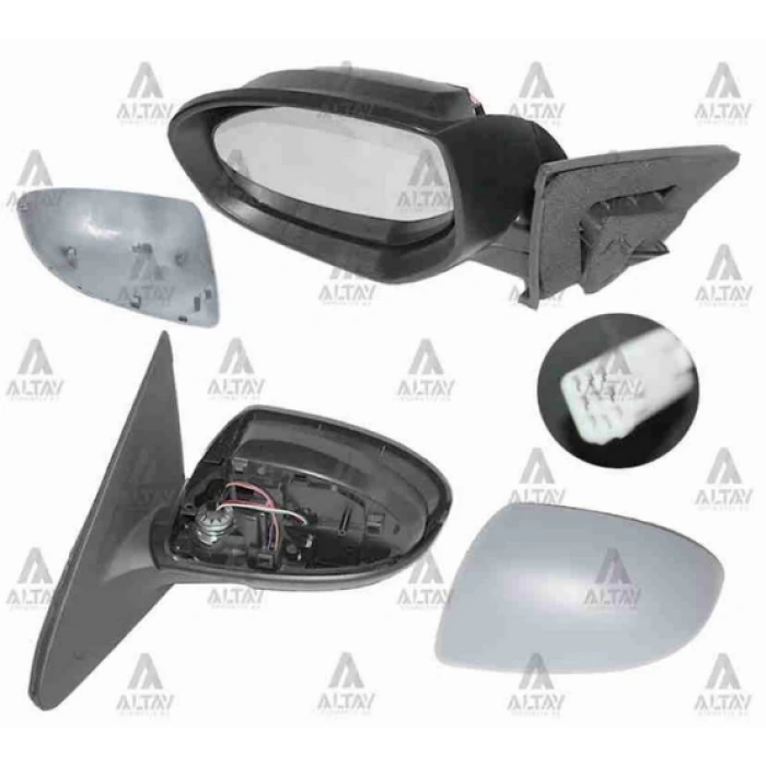 Mazda 3 2009-2013 Dış Dikiz Aynası Elektrikli Otomatik Katlanır Sol (Oem No:Bbr3-69-18Zf) (Adet)