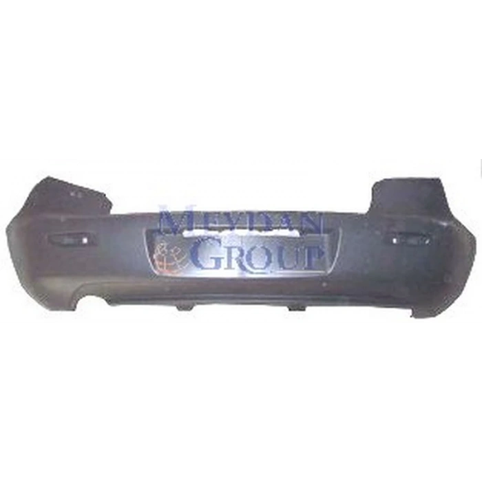 2003-2006 Mazda 3 Sd Arka Tampon Siyah (Plaka-Reflektör Delikli Tyg) (Adet) (Oem No:Bn8V50221Faa)