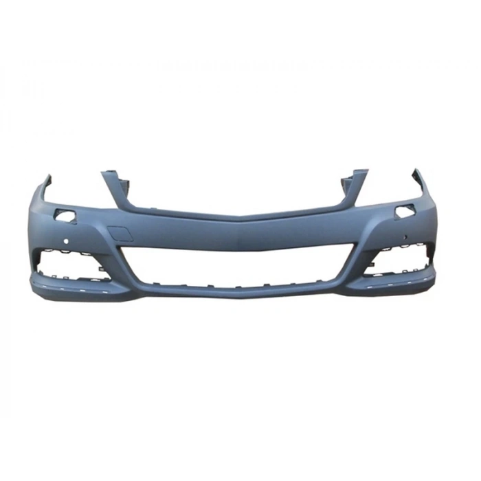 Mercedes C Class 2011-2013 Ön Tampon Siyah Sis - Sensör - Far Yıkama Delikli Tw (Oem No: 2048806447)