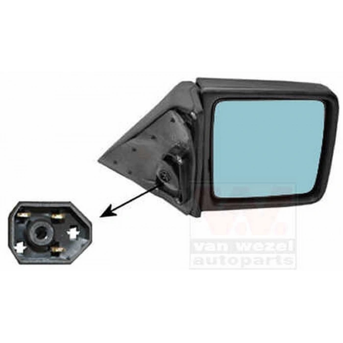 Mercedes 124 201 1989 1995 Ayna Camı Sağ Rezıstanslı (Oem No:A1248102021)
