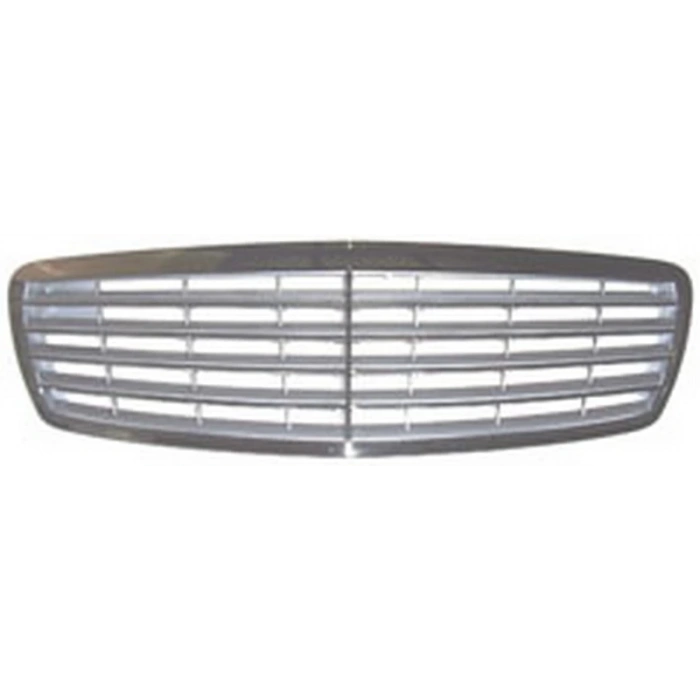 2003-2006 Mercedes E Class W211- Ön Panjur Nikelaj Çerçeve-İç Petek Gümüş Gri (9Çıtalı)(Elegance)(Tüv) (Adet) (Oem No:21188003837246)