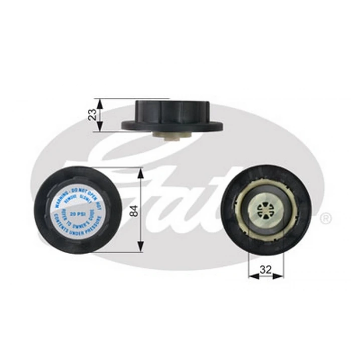 W163 1998 2004 Radyatör Yedek Su Depo Kapağı (Oem No:A1635000006)