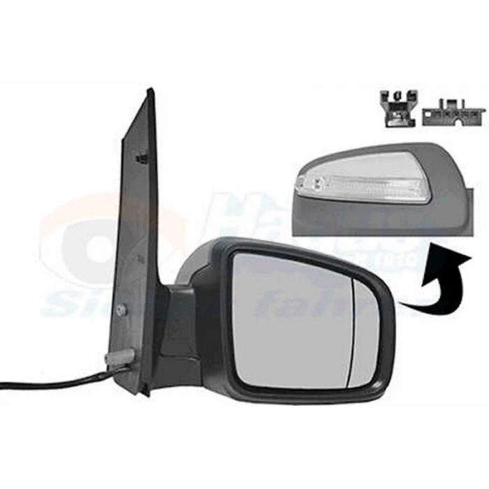 Mercedes Vito.111,115,116Cdı 2011 Ayna Kapağı Sağ Sınayal Delıklı (Oem No:A0008111322)