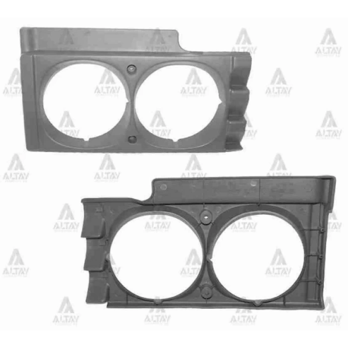 1990-1997 Mitsubishi Canter Fe449 Far Çerçevesi Sol Siyah (Tyg) (Adet) (Oem No:Mb392825)