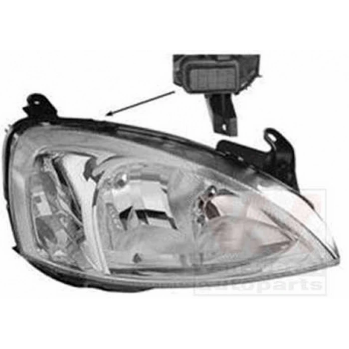Opel Corsa - Combo 2001-2003 Far Sağ (Oem No:1216138)