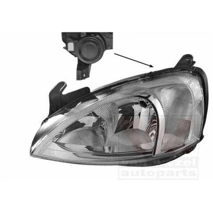 Opel Corsa C 2004 2006 Far Sol  (Oem No:1216142)