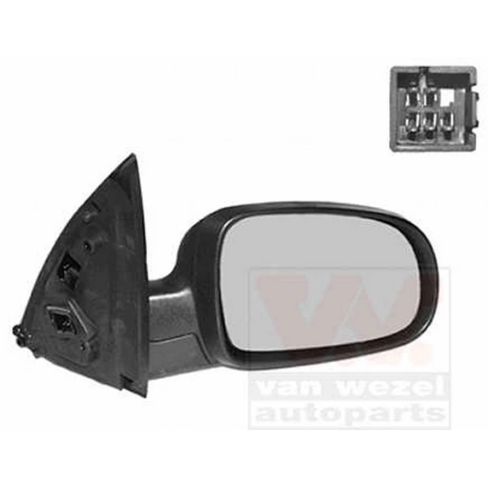 Opel Corsa C 2001 2006 Ayna Kapağı Sağ Astarlı (Oem No:1428857)