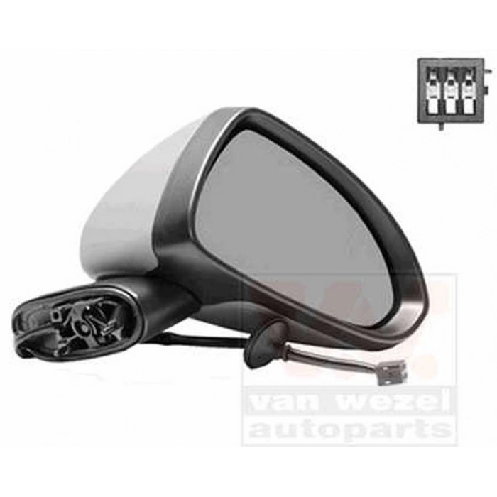 Opel Corsa D 2007  Ayna Kapağı Sağ Astarlı (Oem No:1428944)