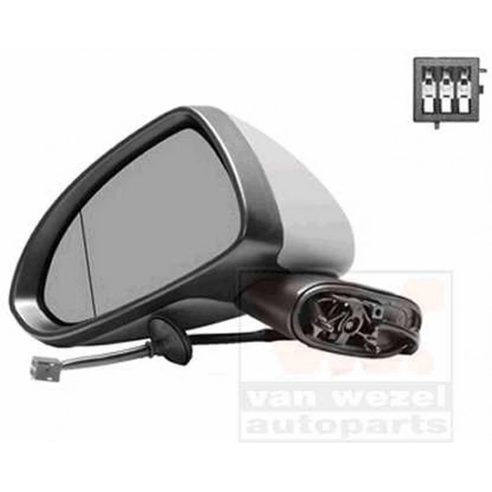 Opel Corsa D 2007  Ayna Kapağı Sol Astarlı (Oem No:1428943)