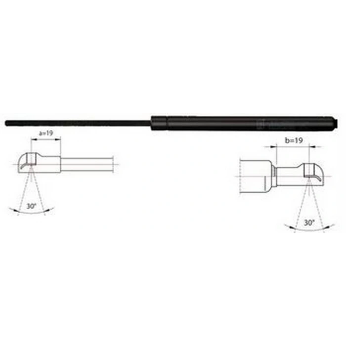 Opel Vectra B 1996 2002 Bagaj Amortisörü Sedan (Oem No:176387)