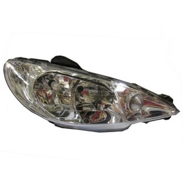 2007-2011 Peugeot 206 Sd Far Lambası Sağ Elektrikli-Motorsuz (Şeffaf Camlı) H7-H7 (Ayfar) (Adet) (Oem No:087276)