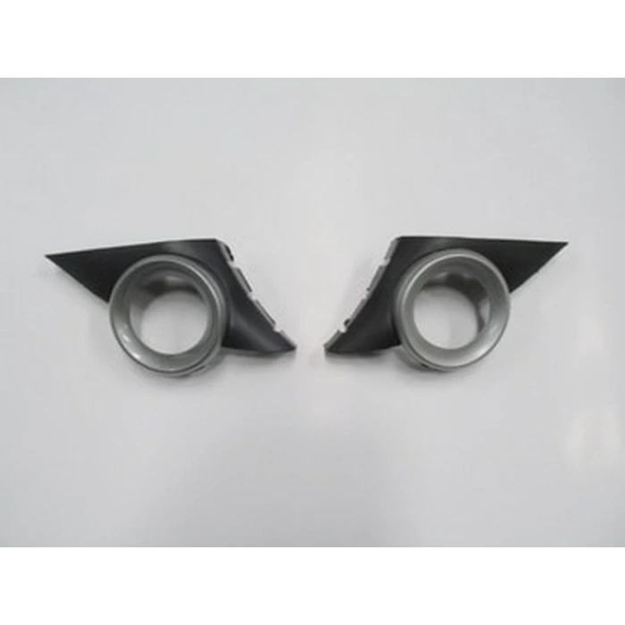 Peugeot 207 2006-2009 Sis Lamba Kapağı Sağ - Sol Set (2 Parça) Delikli Çerçevesi Gri (Adet) (Oem No:7452Hwx)