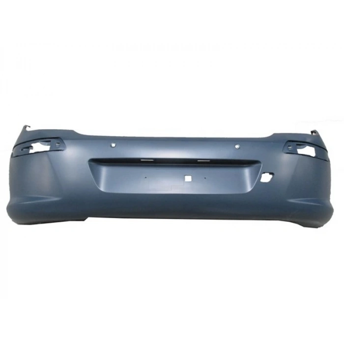 2008-2011 Peugeot 308 Arka Tampon Koyu Gri (Sensör Delikli Tw) (Adet) (Oem No:7410En)