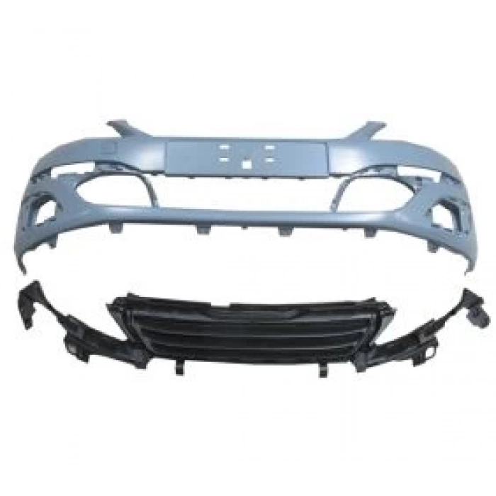 2015-2017 Peugeot 308 Ön Tampon Siyah (Üst Panjurlu/Sensör Deliksiz/Far Yıkamasız Actıve Model(Tyg) (Oem No:1610742080)