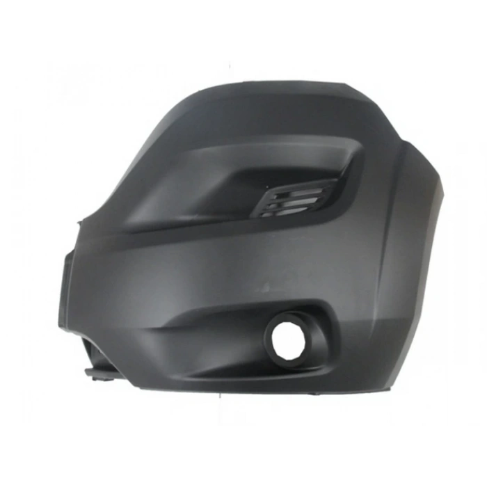 Peugeot Boxer 2014-2020 Ön Tampon Ucu Sol Siyah Sis Delikli Dodiksiz Araçlar İçin Eurobump (Oem No: 71775724)