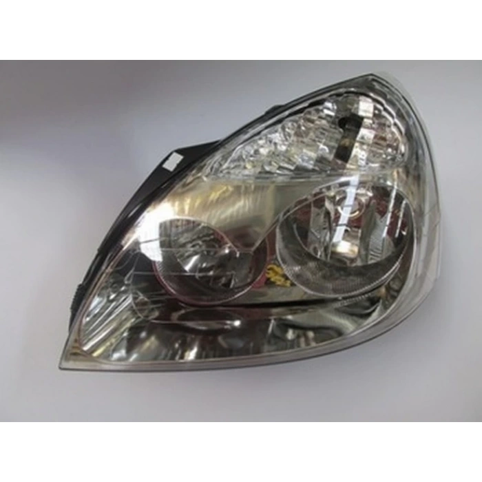 Renault Clio 2002-2008 Far Lambası Sol Elektrikli - Motorsuz Nikelajlı 5 Fiş Li ()(Ayfar) (Adet) (Oem No:260605235R)