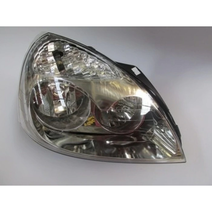 Renault Clio 2002-2008 Far Lambası Sağ Elektrikli - Motorsuz Nikelajlı 5 Fiş Li ()(Ayfar) (Adet) (Oem No:260102027R)