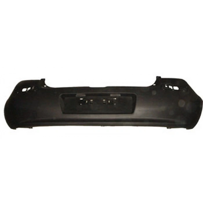 Renault Clio Hatchback 2006-2009 Arka Tampon (Bant Delikli Siyah Tw) (Oem No:7701208678)