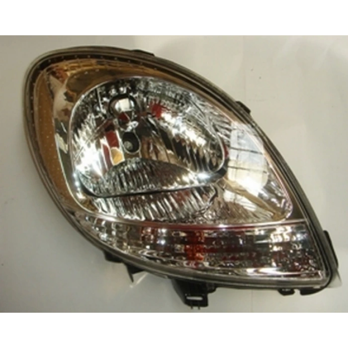 Renault Kangoo Classic 2003-2012 Far Lambası Sağ Elektrikli - Motorsuz Nikelajlı(Beyaz Sinyalli) (Adet) (Oem No:7701069079)