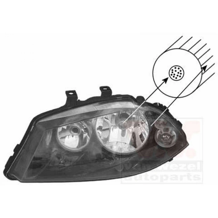 Volkswagen Cordoba İbiza 2002 2010 Far Sol  (Oem No:6L1941029)
