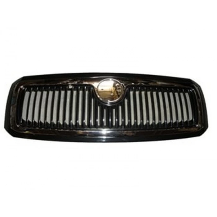 2005-2007 Skoda Fabia Ön Panjur Siyah (Nikelaj Çerçeveli)(Tw) (Adet) (Oem No:6Y0853668B)