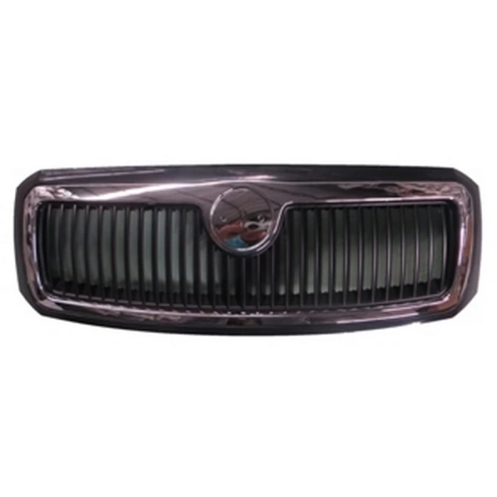 2005-2007 Skoda Fabia Ön Panjur Gri Nikelaj Çerçeveli Komple (Bfn) (Adet) (Oem No:6Y0853661739)