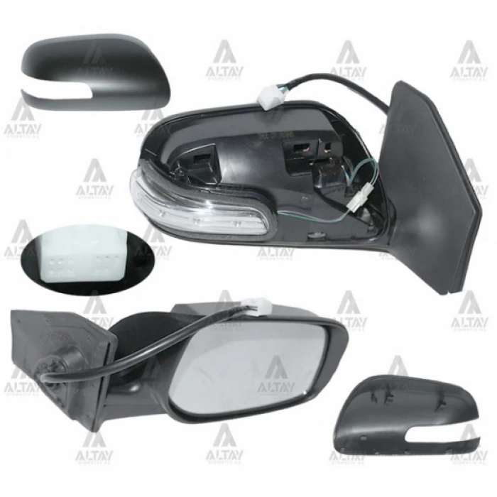 Dış Dikiz Aynası Avensis 2006-2008 Elektrikli Isıtmalı Otomatik Katlanır Sinyalli Sağ (Oem No:87906-05180) (Adet)