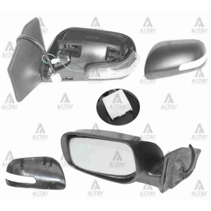 Dış Dikiz Aynası Avensis 2006-2008 Elektrikli Isıtmalı Otomatik Katlanır Sinyalli Sol (Oem No:87901-05190) (Adet)