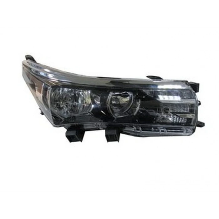 2013-2016 Toyota Corolla Nde180 Far Lambası Sağ Elektrikli-Motorsuz-Ledli-Nikelaj Çıtalı (E Marklı) (Adet) (Oem No:8.113E76)