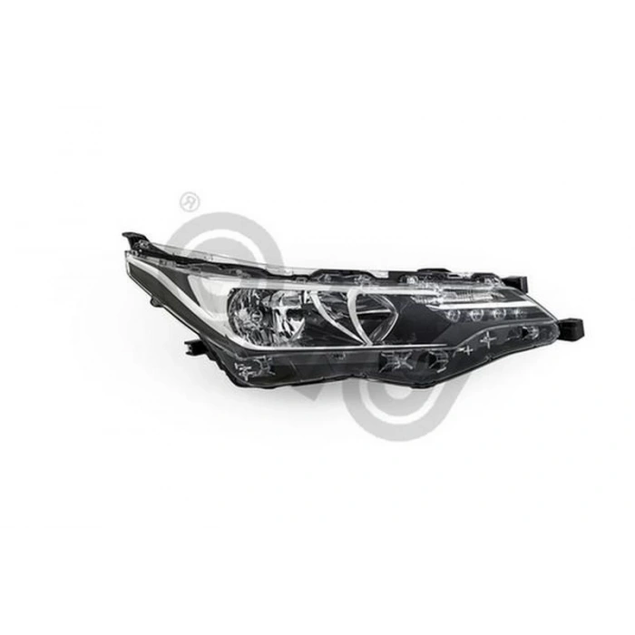 2016-2018 Toyota Corolla Nde180 Far Lambası Sağ Elektrikli-Motorlu-Ledli-Nikelaj Çıtalı E Marklı Oem No: 81130-02L50