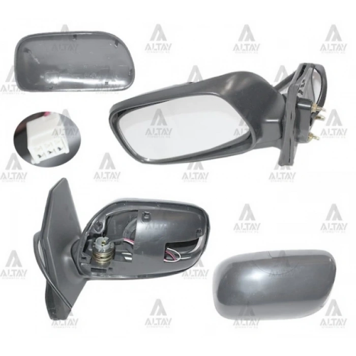 Toyota Corolla 2003-2006 Dış Dikiz Aynası Elektrikli 3 Fiş Li Sol (Oem No:87940-1H030) (Adet)