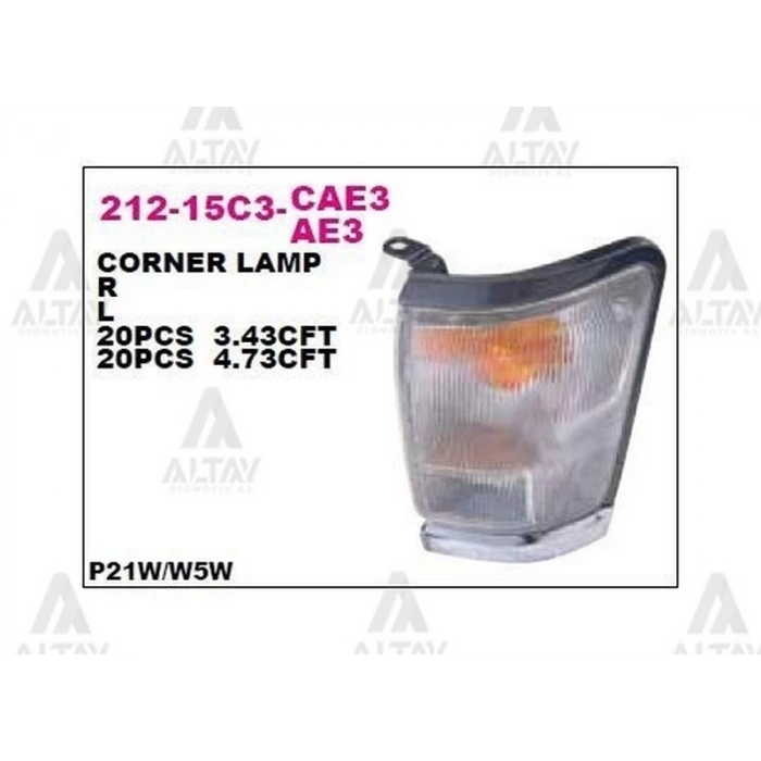 Sinyal Lambası Hilux  1998-2001 Ln-145 Metalik Duylu Sağ (1 Adet) (Oem No: 212-15C3R-Ae3)