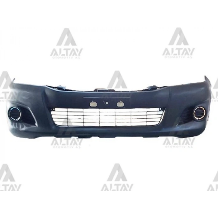 Toyota Hilux (2012 Yılında Çıkan Kasa) Tampon Ön 4X4 Dodik Delikli Sissiz (1 Adet) (Oem No: 52119-0K981)