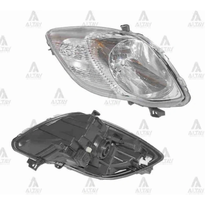 Far Yaris 2009-2010 Motorlu Krom Sol (1 Adet) (Oem No: 81170-0D330)