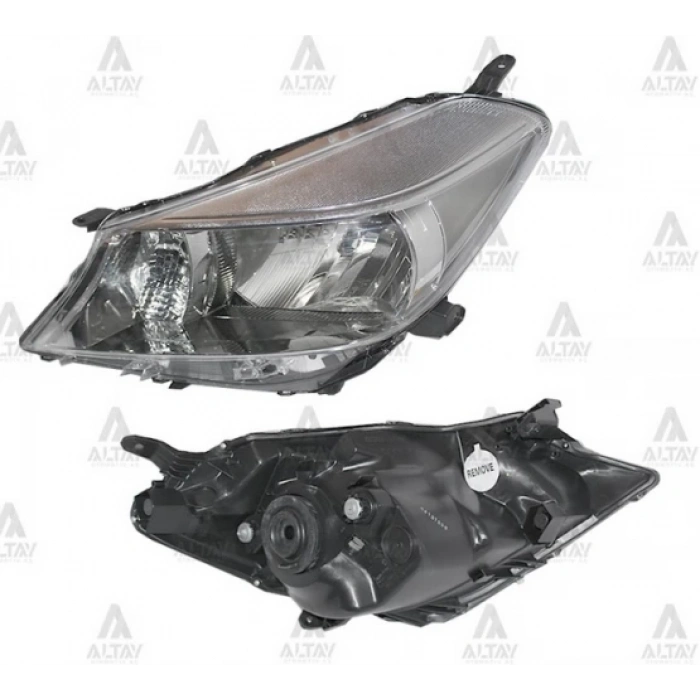 Far Yaris 2011-2013 Elektrikli Siyah Sol (1 Adet) (Oem No: 81170-52D70)