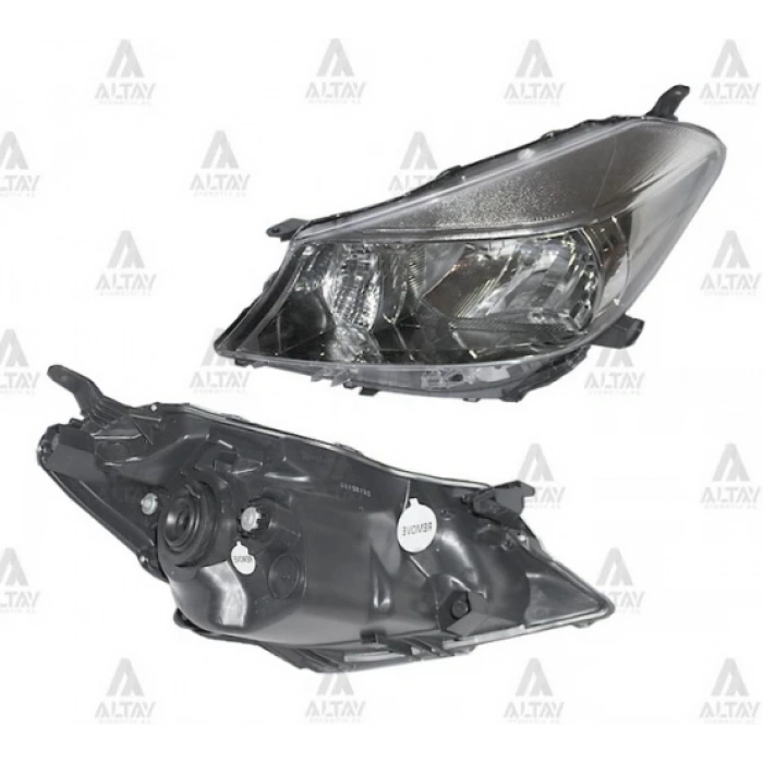 Far Yaris 2011-2013 Elektrikli Siyah Sol (1 Adet) (Oem No: 81170-0D450)