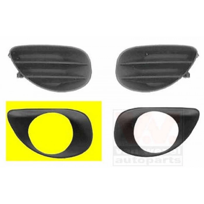 Sis Lambası Kapağı Yaris 2007- Sisli Sağ  Oem No: 81481-0D020