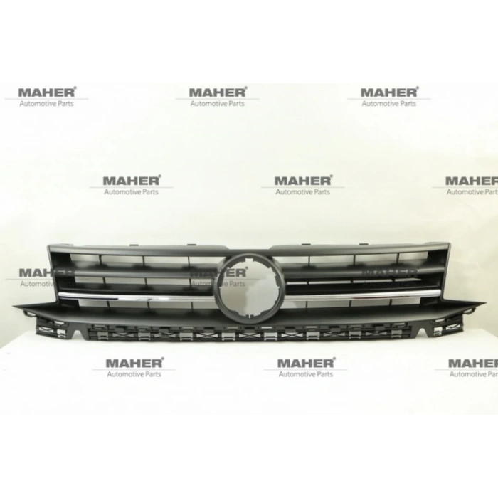 2015-2018 Volkswagen Caddy Ön Panjur Siyah 1 Nikelaj Çıtalı Tw-Y Oem No: 2K5853651Aryp